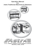 Astra 232M2012 Mega II Automatic Espresso Machine Manual