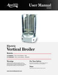 Avantco Equipment 177VBE Manual