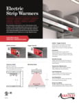 Avantco Electric Strip Warmers Sell Sheet
