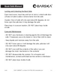 AX11682 Real Book Safe_Instructions