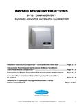 B-710 Installation Instructions