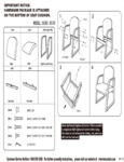 Boss Fabric Mahogany Side Chair Assembly