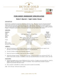 125HONEYBK60 Ingredient Sheet