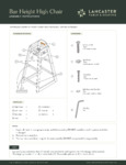 BarHeight_HighChair_Assembly_Instructions BarHeight_HighChair_Assembly_Instructions