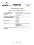 Energizer_199ECRN2032_Battery test summary