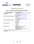 CR123 Test Summary CR123 Test Summary