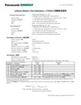Panasonic un383 Test Summary