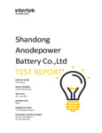 saturno 1s1p 2200mAh Test Summary