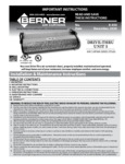 Berner-Drive-Thru-Unit-03-Air-Curtain-Installation-Instructions Berner-Drive-Thru-Unit-03-Air-Curtain-Installation-Instructions