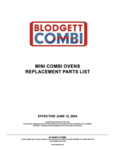 Blodgett_Mini_CombiOven_PartsList_1 (1) Blodgett_Mini_CombiOven_PartsList_1 (1)