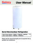 Galaxy Barrel Merchandiser Series Manual
