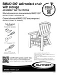 Suncast Adirondack Chair Instructions
