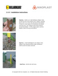 Innoplast Bollardgard Bollard Covers Instructions Innoplast Bollardgard Bollard Covers Instructions