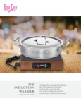 Bon Chef Induction Warmer Sell Sheet