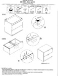 Boss N112 Two Drawer Lateral File Assembly Instructions