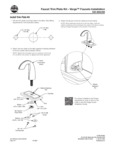 Bradley_Verge Faucet_Trim plate_Installation guide Bradley_Verge Faucet_Trim plate_Installation guide