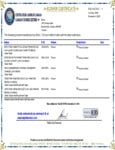 Bridor-Kosher Certificate