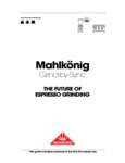 Mahlkonig Grind-by-Sync Brochure