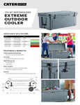 Rotomolded Outdoor Cooler 170qt Sell Sheet