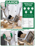 Garde Fry Cutter Brochure
