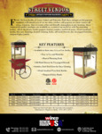 Benchmark USA Popcorn Machine Brochure