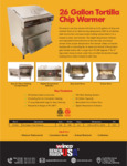 Benchmark USA Tortilla Chip Warmer Brochure