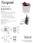 5695887GRG_5887-GRG_Fairfield_Planter_SpecSheet 5695887GRG_5887-GRG_Fairfield_Planter_SpecSheet