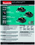 Makita 200BL1850B Flyer