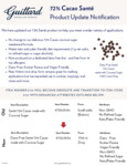 8722 Sante 72% Coconut Sugar_Spec 8722 Sante 72% Coconut Sugar_Spec
