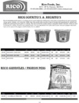 Rico Sofrito's & Recaito's Brochure