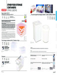 Araven 09308 Shelf Ingredient Bin / Dispenser 