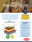 Barilla-Chef Lasagne-Sell-Sheet