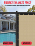 Brix Safety Grey Privacy Fence Brochure BEIGE Brix Safety Grey Privacy Fence Brochure BEIGE