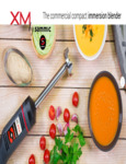 Sammic XM-12 Brochure Sammic XM-12 Brochure