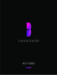 Brochure - Flavour Blaster - Multi Bubble Nozzle