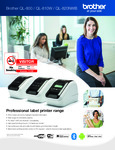 Brother QL800 Series Label Printer Brochure Brother QL800 Series Label Printer Brochure