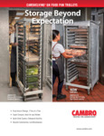 Cambro Camshelving Food Pan Trolley Brochure