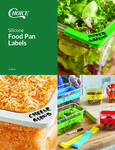 Choice Food Pans Labels Sellsheet