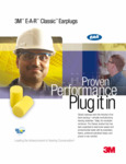 3M Classic Earplugs Brochure