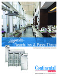 Continental Refrigerator Reach-In Pass-Thrus Brochure