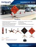 Cortina Quadraflex Pocket Latch Sign Brochure