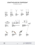 Fortessa Crafthouse Signature Brochure