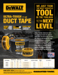 Dewalt Duct tape_561DWDT30YCS_Brochure