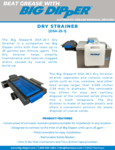 DRY STRAINER, 2" INLET/OUTLET, UP TO 25 GPM