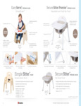 EasyServe - SimpleSitter - SecureSitter High Chair Brochure Foundations