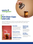 Fabri-Kal Kal-Clear Cups and Lids_Brochure