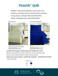 Flourish Healthcare - Fitted Coverlet - Throw Style Bedspread
