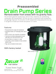 Zoeller drain pump brochure