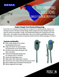 Fusion One Chemical Dispenser Brochure Fusion One Chemical Dispenser Brochure