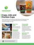 Greenware Cups, Lids and Portion Cups (PLA)
